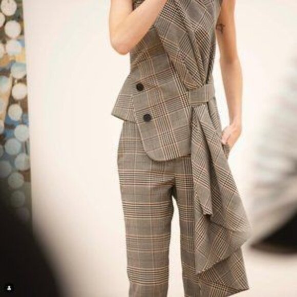 Monse Plaid Trousers NWT - Picture 11 of 14